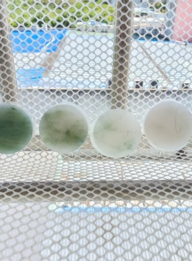 新疆玉石原石手镯心边角料毛料