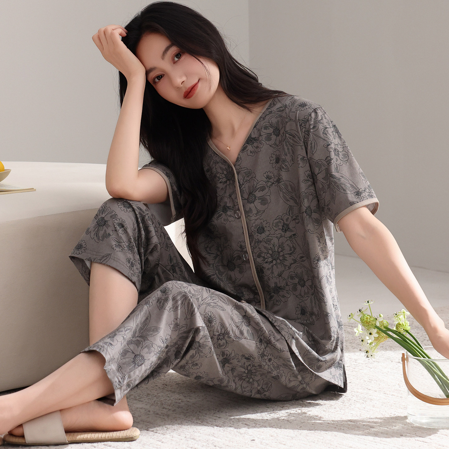 女夏季薄款大码新款透气休闲