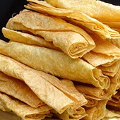 包邮 贵州特产老豆皮 腐竹农家手工制作一袋 干豆油皮 火锅豆腐皮