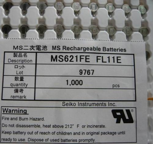 MS621FE FL11E MS621F MS621 进口精工纽扣电 保证原装进口现货