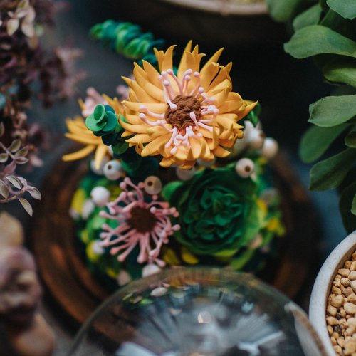 超轻粘土制作花价格 超轻粘土制作花图片 星期三