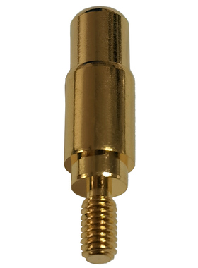 M3螺纹探针弹簧顶针大电流平头圆头丝牙充电顶针弹性触点pogopin