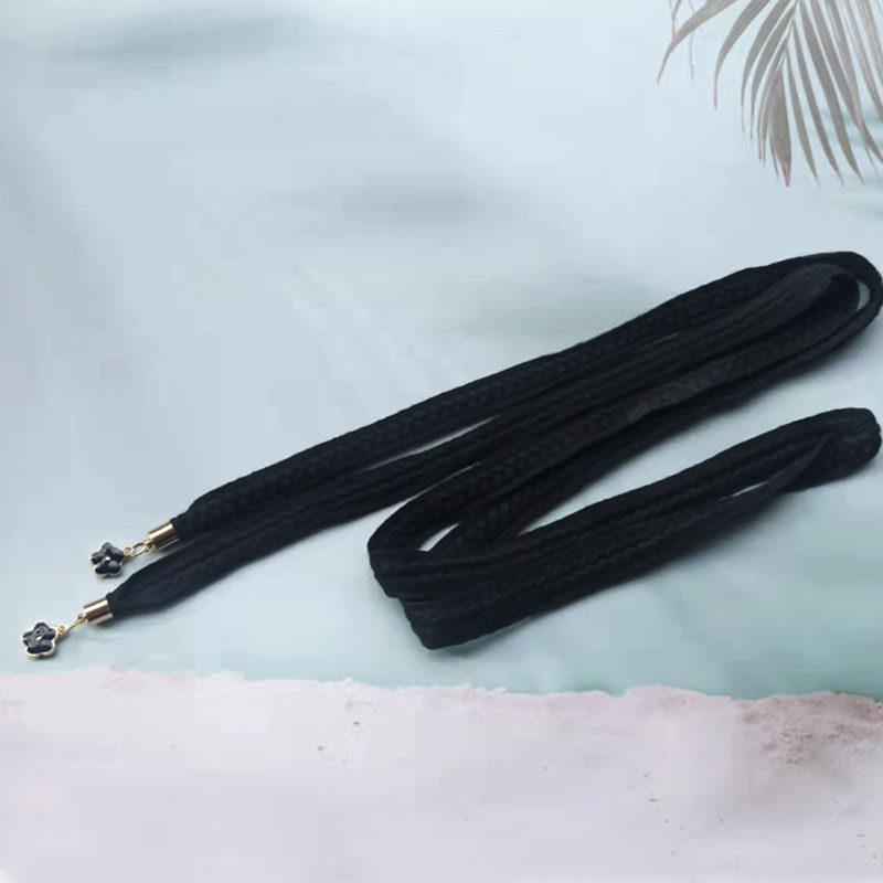 纯棉编织混色腰绳蝴蝶结装饰女腰带百搭连衣裙外套大衣帽子牛仔裤,服饰配件/皮带/帽子/围巾,腰带/皮带/腰链,淘宝优惠券,粉丝福利购,淘宝优惠卷