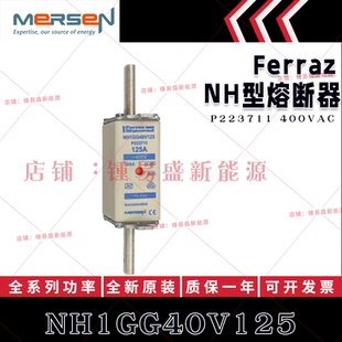 法国ferraz shawmut熔断器 NH1GG40V35/V50/V63/V80/V100/V125/V1