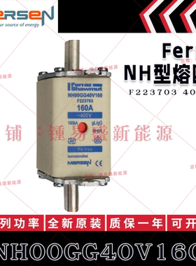 法国ferraz shawmut熔断器 NH00GG40V125 NH00GG40V160 400V 125A