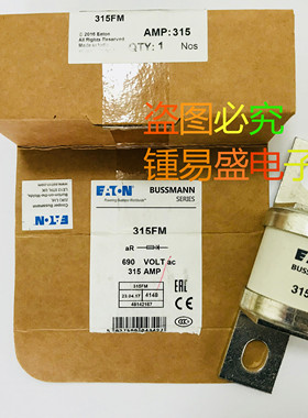 美国BUSSMANN熔断器315FM FUSE BS88 UR 660V 315A
