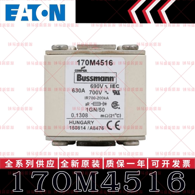 170M系列巴斯曼快速熔断器 170M4516 170M4517 170M4518 170M4519