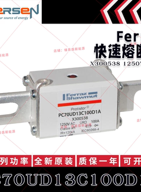 美尔森熔断器 PC70UD13C100D1A X300538 PC70UD13C125D1A Y300539