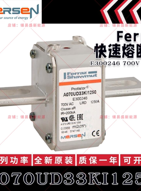 美尔森熔断器 A070UD33KI1250 E300246 A070UD33KI1400 F300247