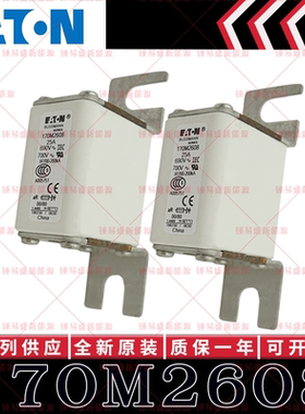 BUSSMANN巴斯曼快速熔断器 170M2608 170M2609 170M2610 170M2611