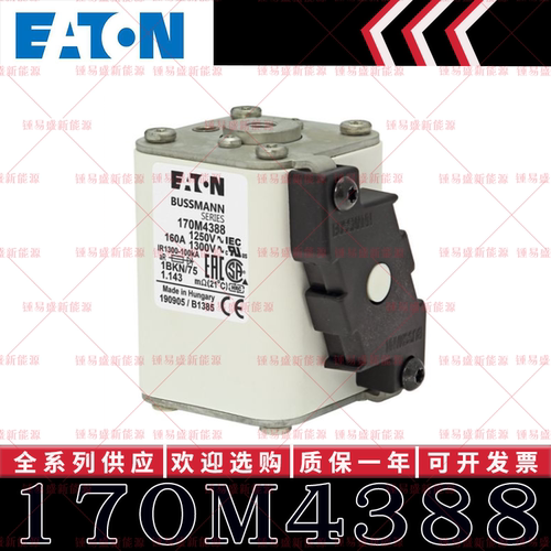 170M系列巴斯曼快速熔断器 170M4388 170M4389 170M4390 170M4391