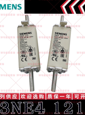 现货 SIEMENS/西门子熔断器 3NE4120/4121/4122/4124 1000V 160A
