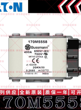 170M系列巴斯曼快速熔断器 170M5558 170M5559 170M5560 170M5561