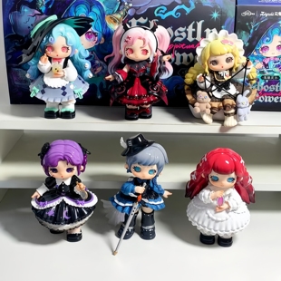 官方正品ZIYULI又梨七代鬼魅灵力系列盲盒手办摆件模玩礼潮玩公仔