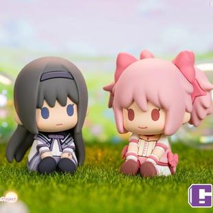 万代魔法少女小圆剧场版新篇叛逆的物语系列盲盒桌面摆件潮玩礼物