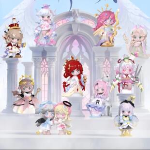 幽灵keeno五代天使之城系列盲盒模型桌面摆件周边潮玩礼物女