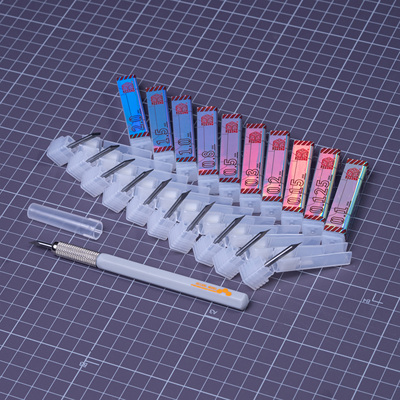 二代推刀拼装模型箱牌