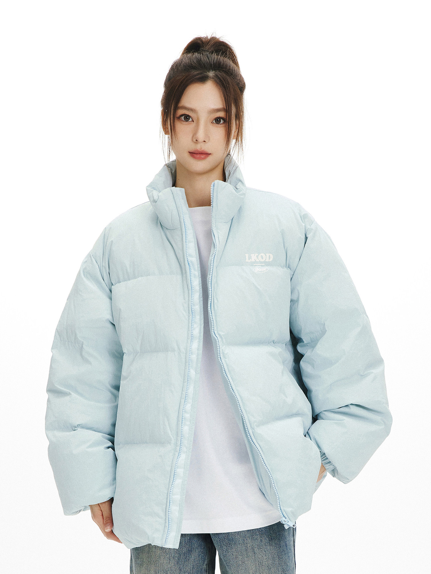 LK STORE LKOD2022 AUTUMN|WINTER NEW TRENDY BRAND PRINTED DOWN JACKET JACKETS FOR MEN AND WOMEN COUPLES JACKETS AND JACKETS ARE THICKENED