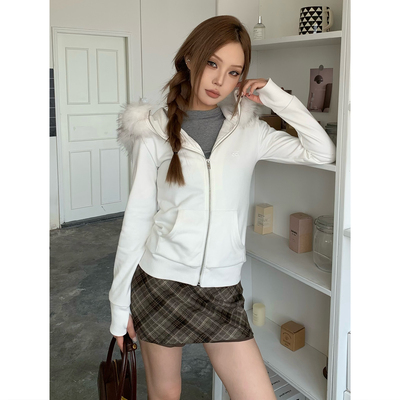 LKOD美式复古字母印花卫衣