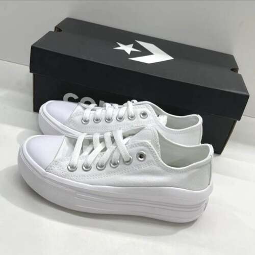 正品匡威all star move帆布鞋云朵厚底增高鞋570257C