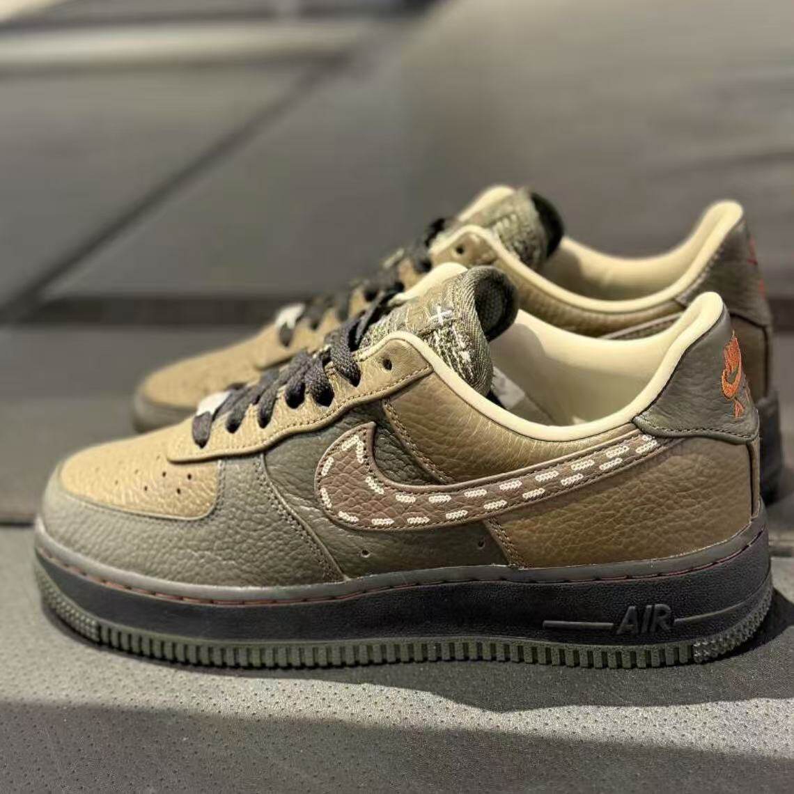 Nike Air Force 1耐克空军一号男女复古潮流板鞋透气低帮休闲鞋