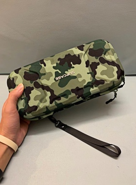 机能迷彩收纳包switch硬壳户外灯具收纳保护壳路亚包便携防水抗压