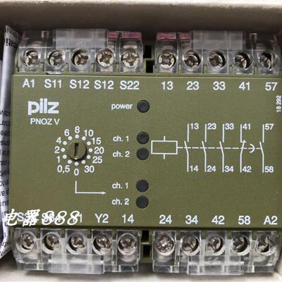 全新原装安全继电气 PNOZ V 30S 24VDC订货号:474790