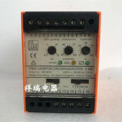 原装正品IFM 传感继电器 D45127 DD0022 控制器
