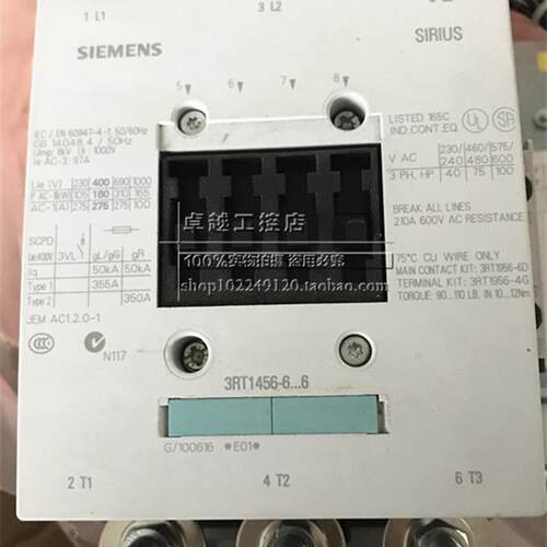 原装进口西门子 接触器 3RT1456-6AP36  220-240VAC/DC 现货