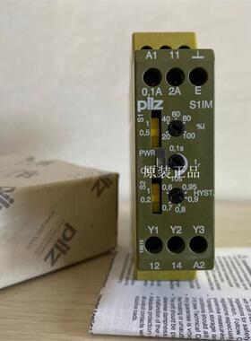 Pilz 828050 电流监控继电器 S1IM 230-240VAC IM 0.01-15A