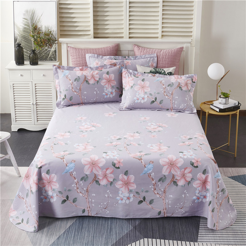 纯棉床单单件全棉学生宿舍床单