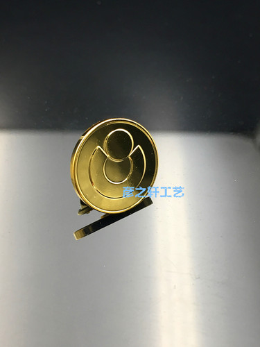 精制新款国寿司徽徽章胸牌胸针中国人寿保险工牌24金定制定做现货