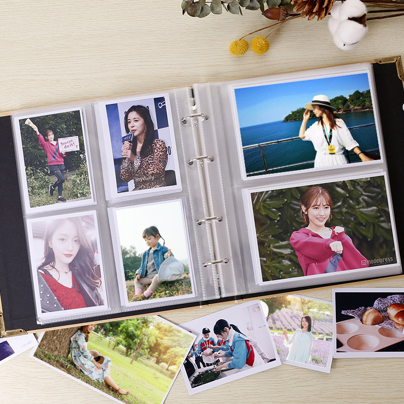 微信打印照片相册4寸6寸插页相册本拍立得收纳册活页家庭影集像册