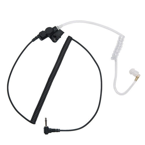 宝锋对讲机手咪外接3.5MM空气导管耳机监听线 AR-152 UV-5R手台