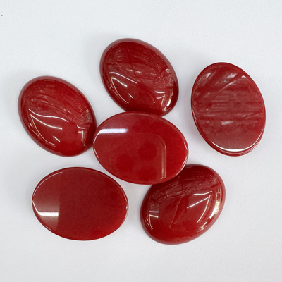 天然优化红玉髓旦形戒面时尚戒面裸石半宝石批发DIY配件跨境