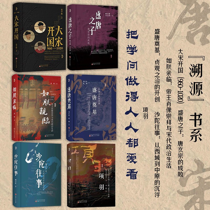 正版包邮 溯源书系 大宋开国 盛唐之子 盛唐奠基 如朕亲临 沙陀往事 项羽