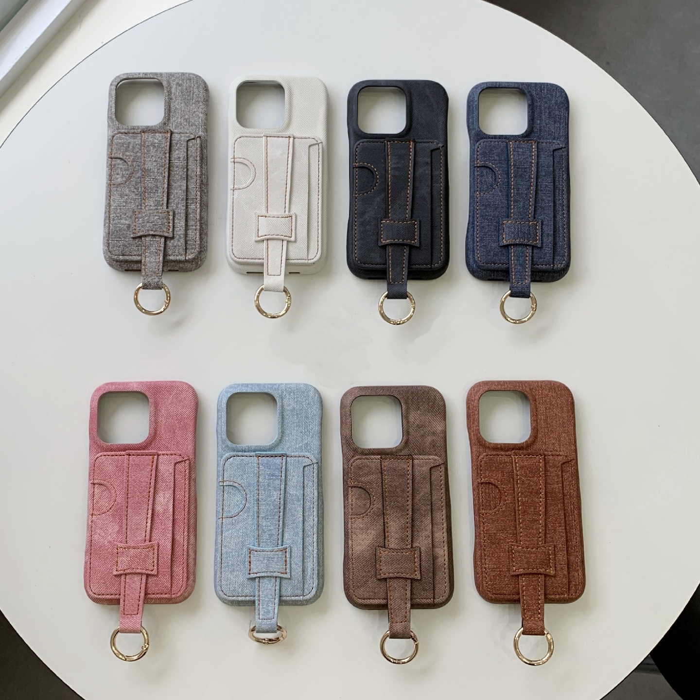 牛仔腕带苹果iPhone17手机保护壳