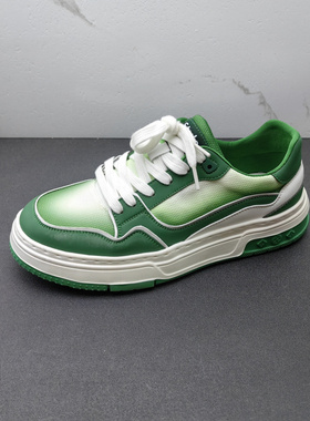 断码处理2024夏季防滑舒适休闲运动鞋撞色板鞋青年潮流ing男鞋