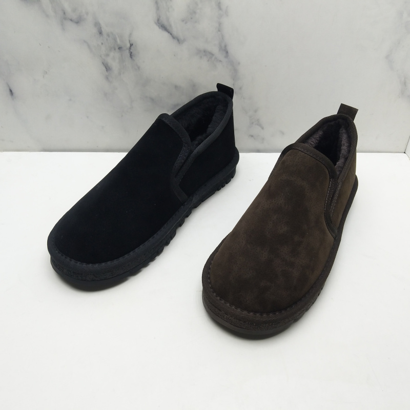 厚棉鞋加绒大棉雪地靴短靴男鞋