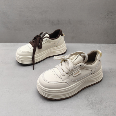 实拍2025秋冬款加绒保暖厚底鞋