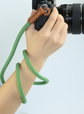 相机肩带 富士XS10 XS10XT30II徕卡Q2 D-LUX7 斜挎背带绿色定制款