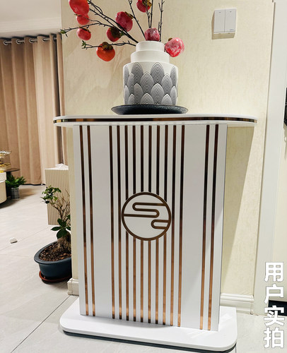 玄关柜新中式桌子靠墙现代简约进门入户轻奢客厅屏风隔断置物架i.