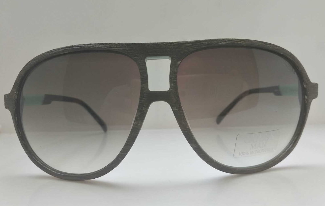 GUESS GU6806仿木飞行员款太阳镜墨镜