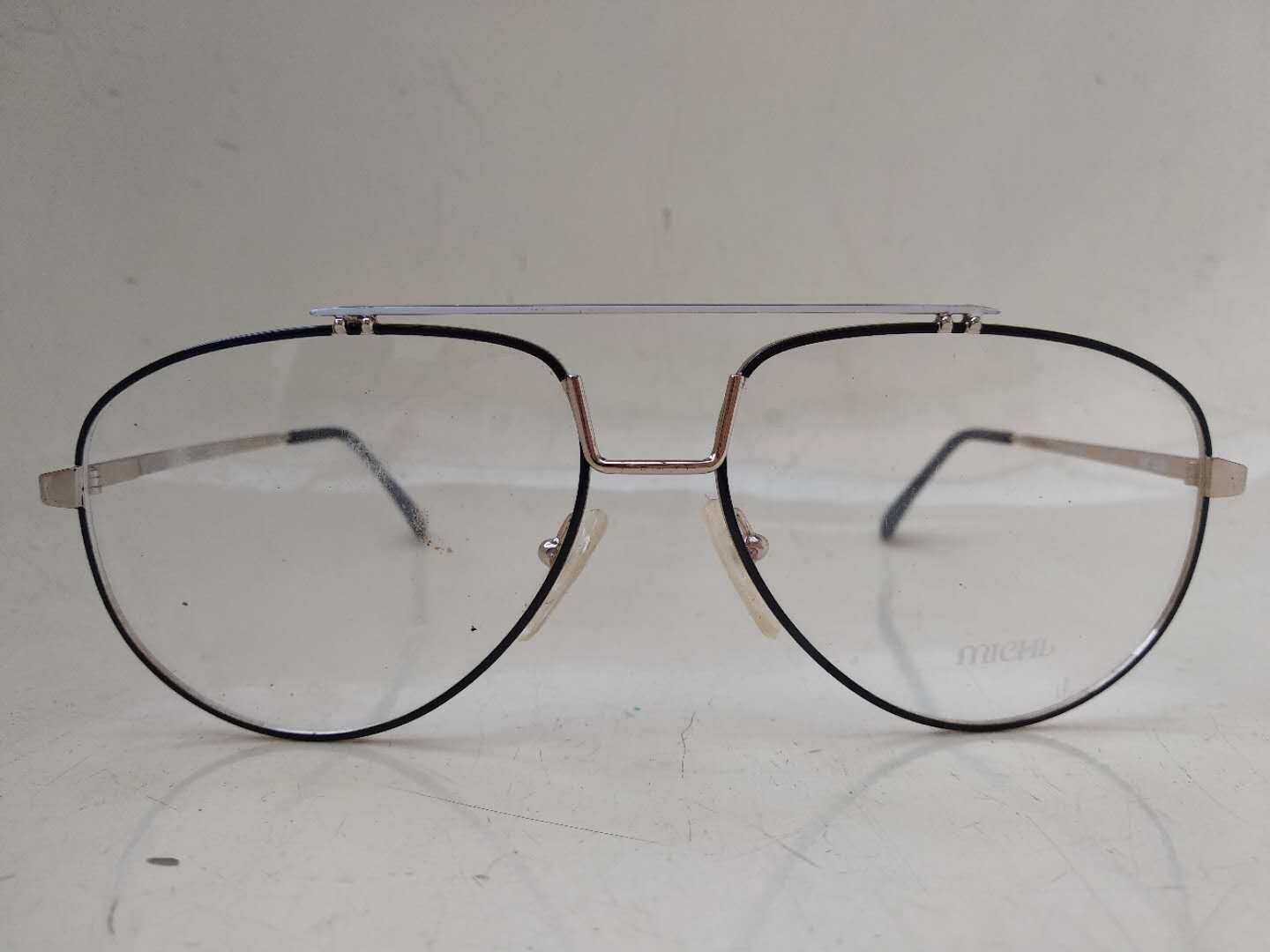 80年代 MIEHI  男士 个性飞行员款  平面镜 眼镜  德国