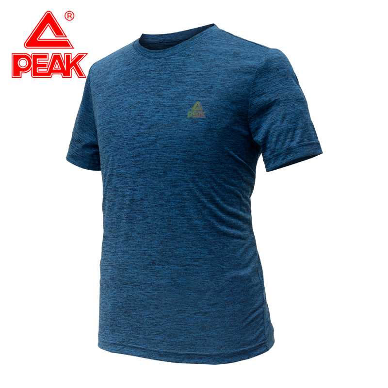匹克圆领短袖T恤男透气吸汗速干