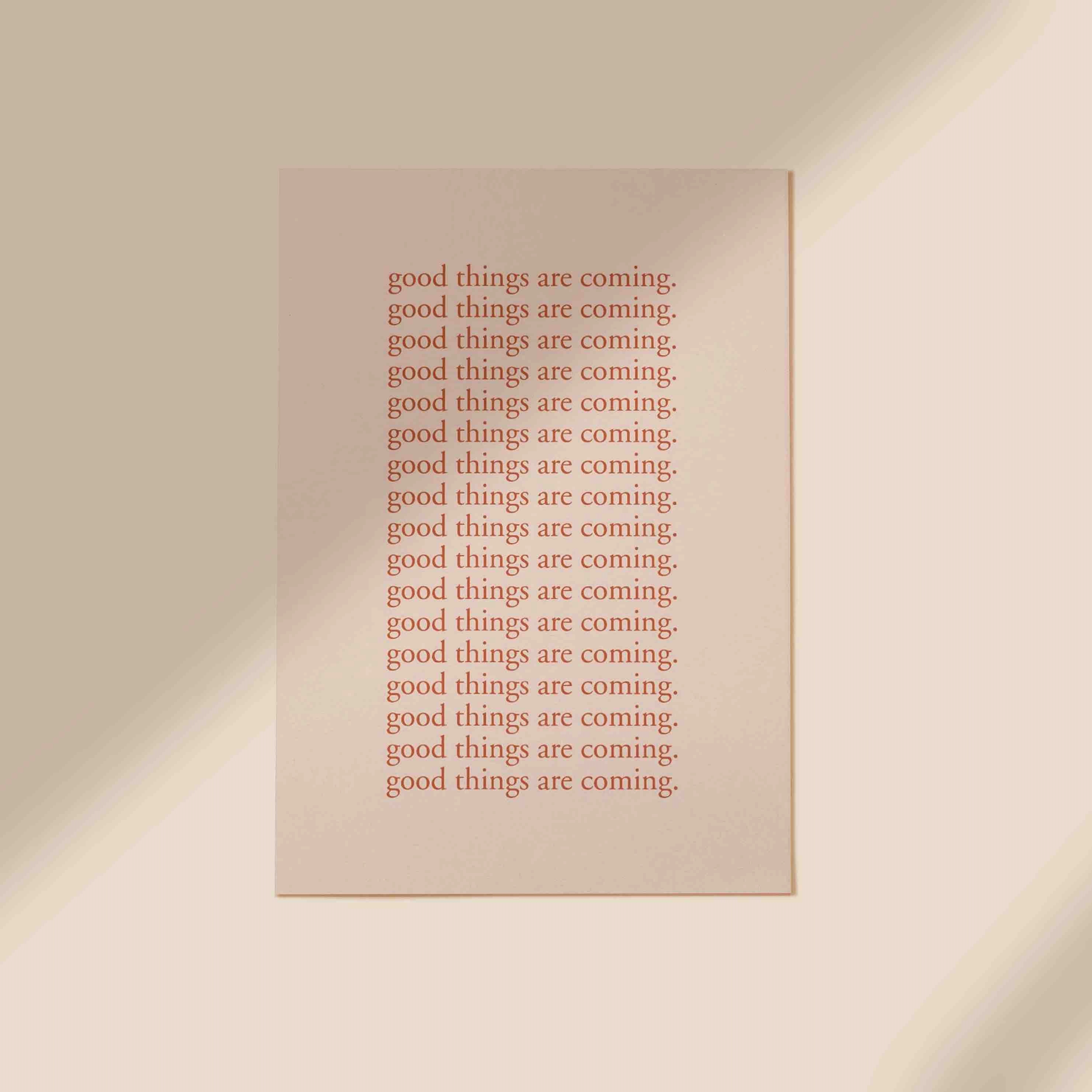 goodthings海报墙贴装饰画