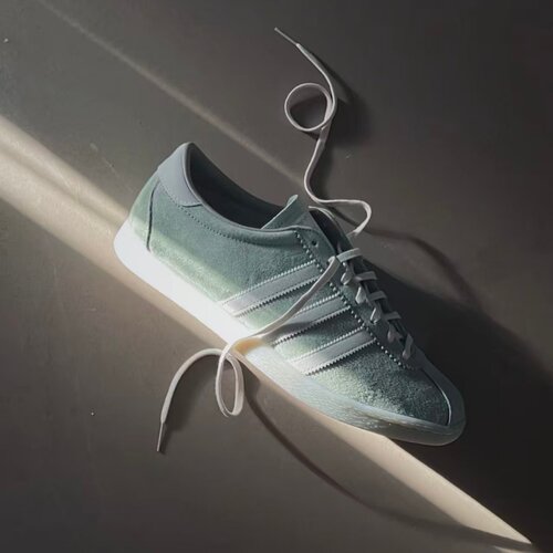 Adidas/阿迪达斯 三叶草 Tobacco 莫兰迪绿 复古休闲板鞋 GY7397