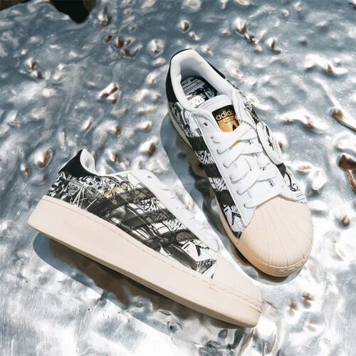 Adidas/阿迪达斯 三叶草 Superstar XLG星球大战贝壳头板鞋IF9249