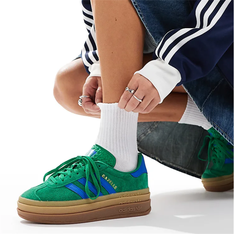 Adidas/阿迪达斯 三叶草 GAZELLE 三层底增高休闲鞋板鞋 IE1370,运动鞋new,板鞋,淘宝优惠券,粉丝福利购,淘宝优惠卷