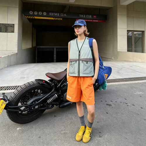 adidas/阿迪达斯TerrexV领拉链户外骑行钓鱼多功能背心马甲IN2224